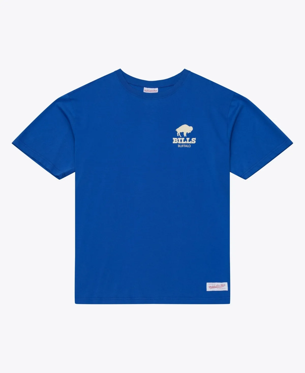 Buffalo Bills Core Essentials Micro Logo T-Shirt by Mitchell & Ness