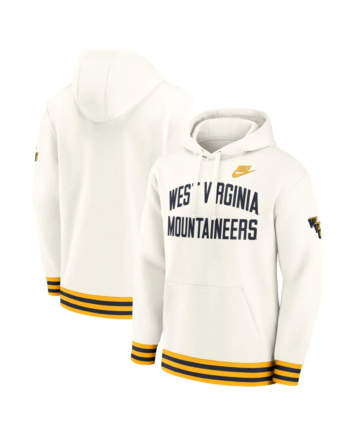 West Virginia Mountaineers Legacy Retro Relaxed-Fit Pullover Hoodie by Nike