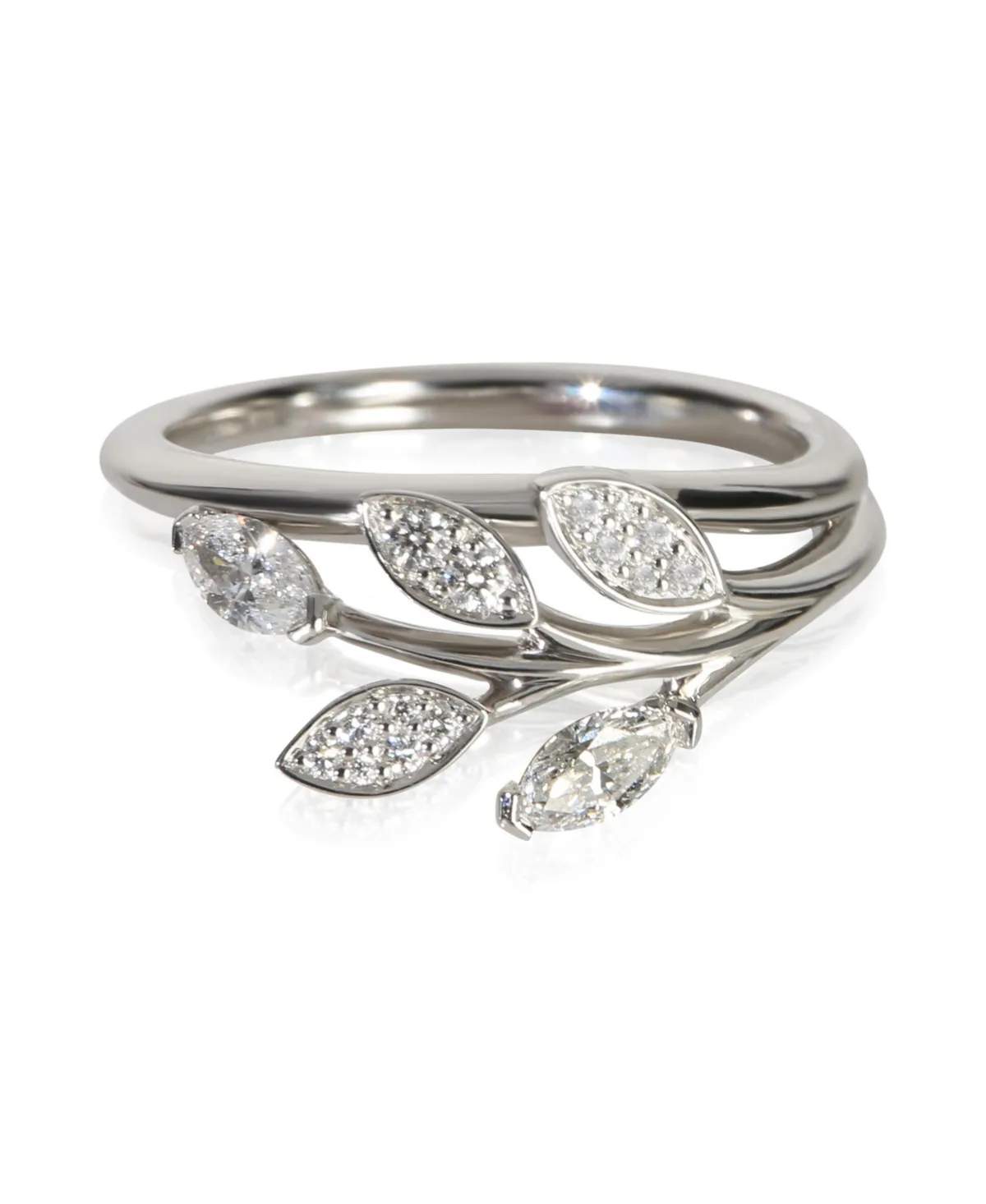 Pre-Owned Tiffany & Co Diamond Victoria Vine Ring (0.24 ct. t.w.) in Platinum