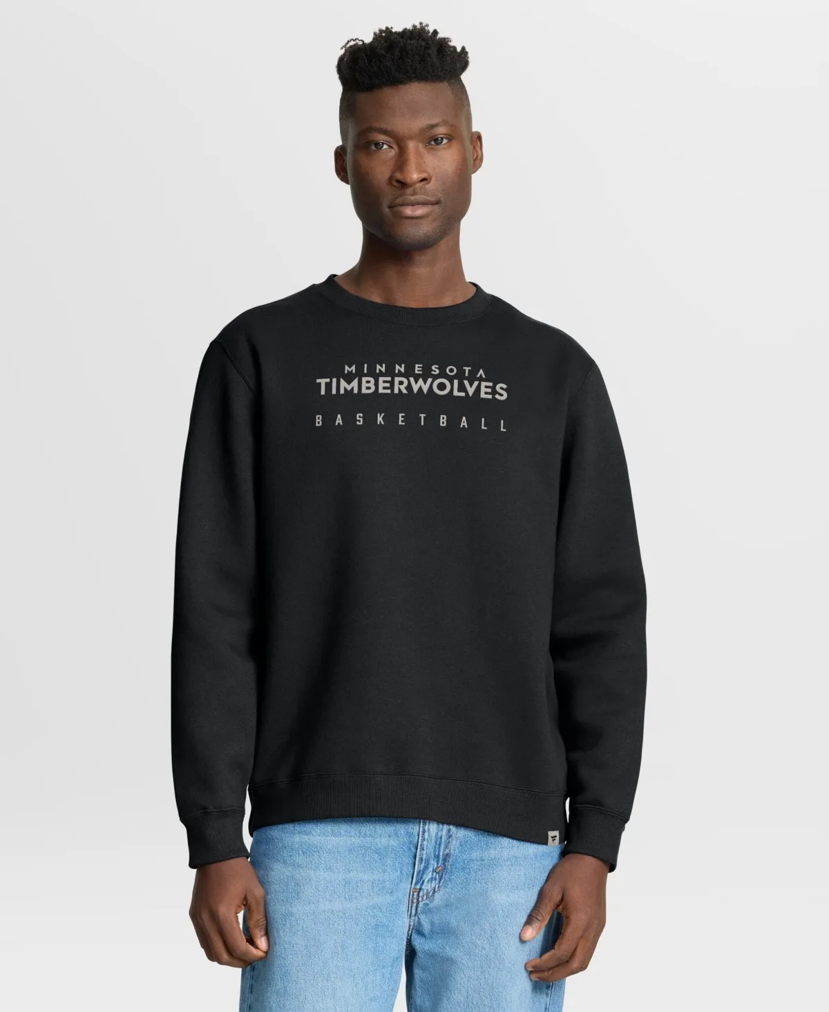 Minnesota Timberwolves Crossover Collection Defensive Rotation Drill Relaxed-Fit Pullover Sweatshirt by Fanatics