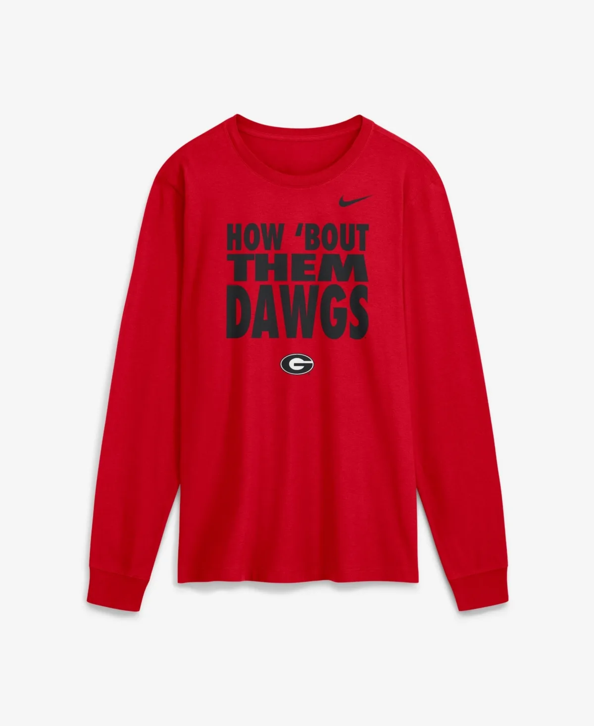 Georgia Bulldogs Sideline Slogan Dri-Fit Long-Sleeve T-Shirt by Nike
