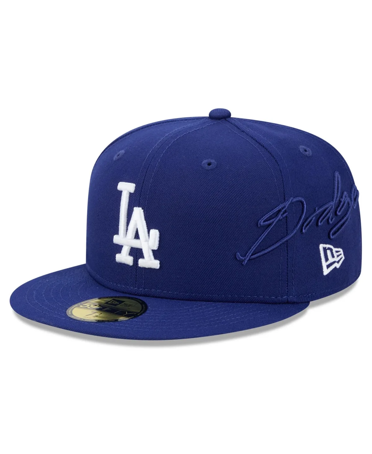 Los Angeles Dodgers Side Script 59FIFTY Fitted Hat by New Era