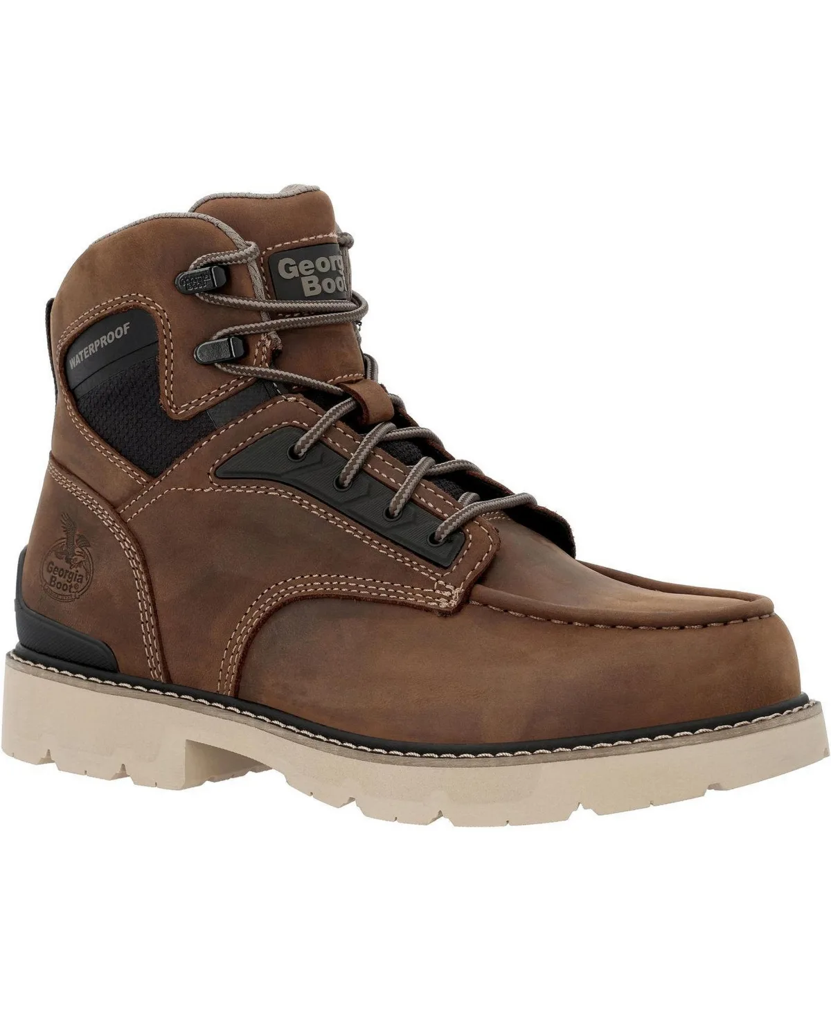 Carbon Flex 6 Moc-Toe Work Boot by Georgia Boot