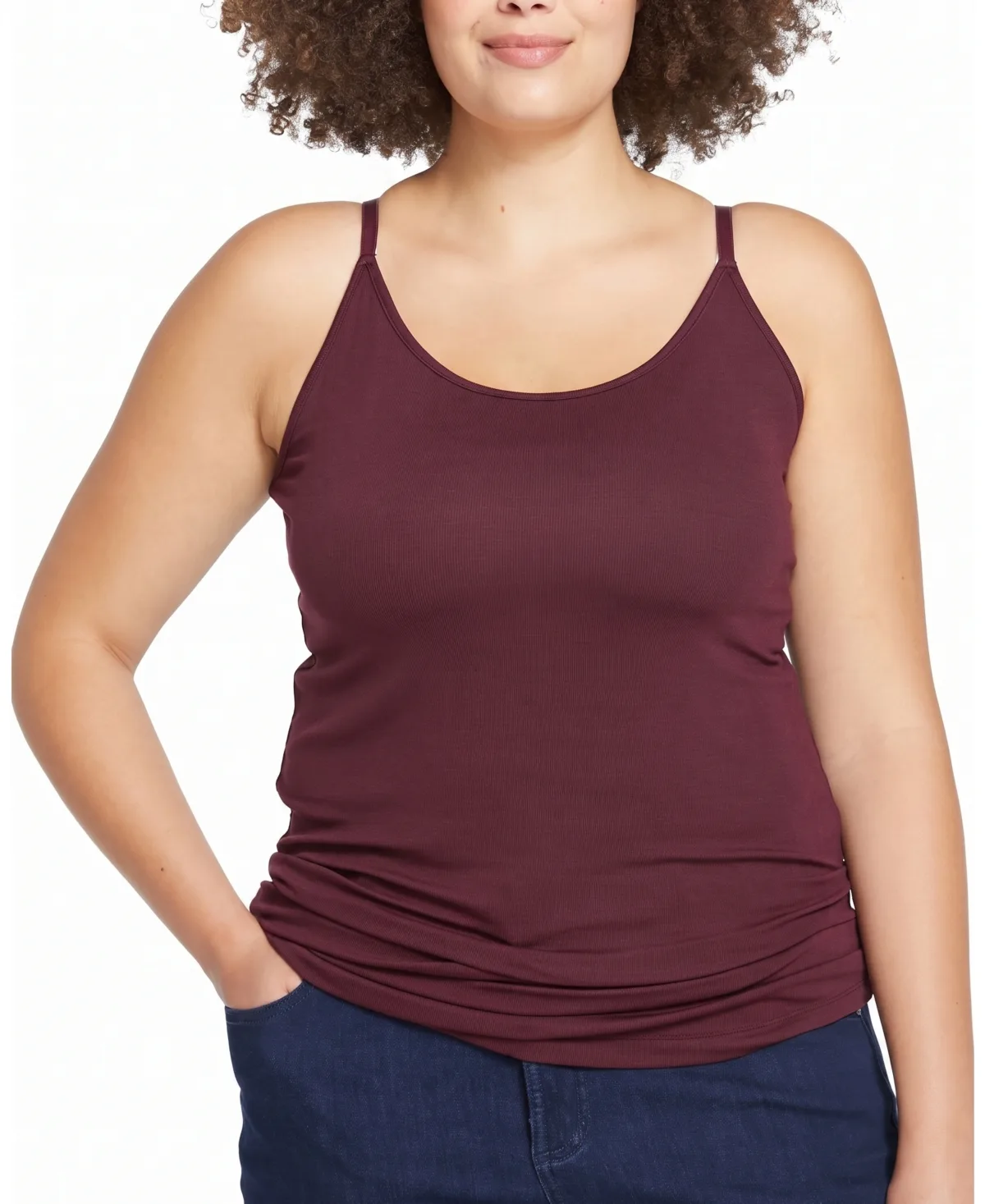 Cloud Rib Crewneck Camisole by Universal Standard