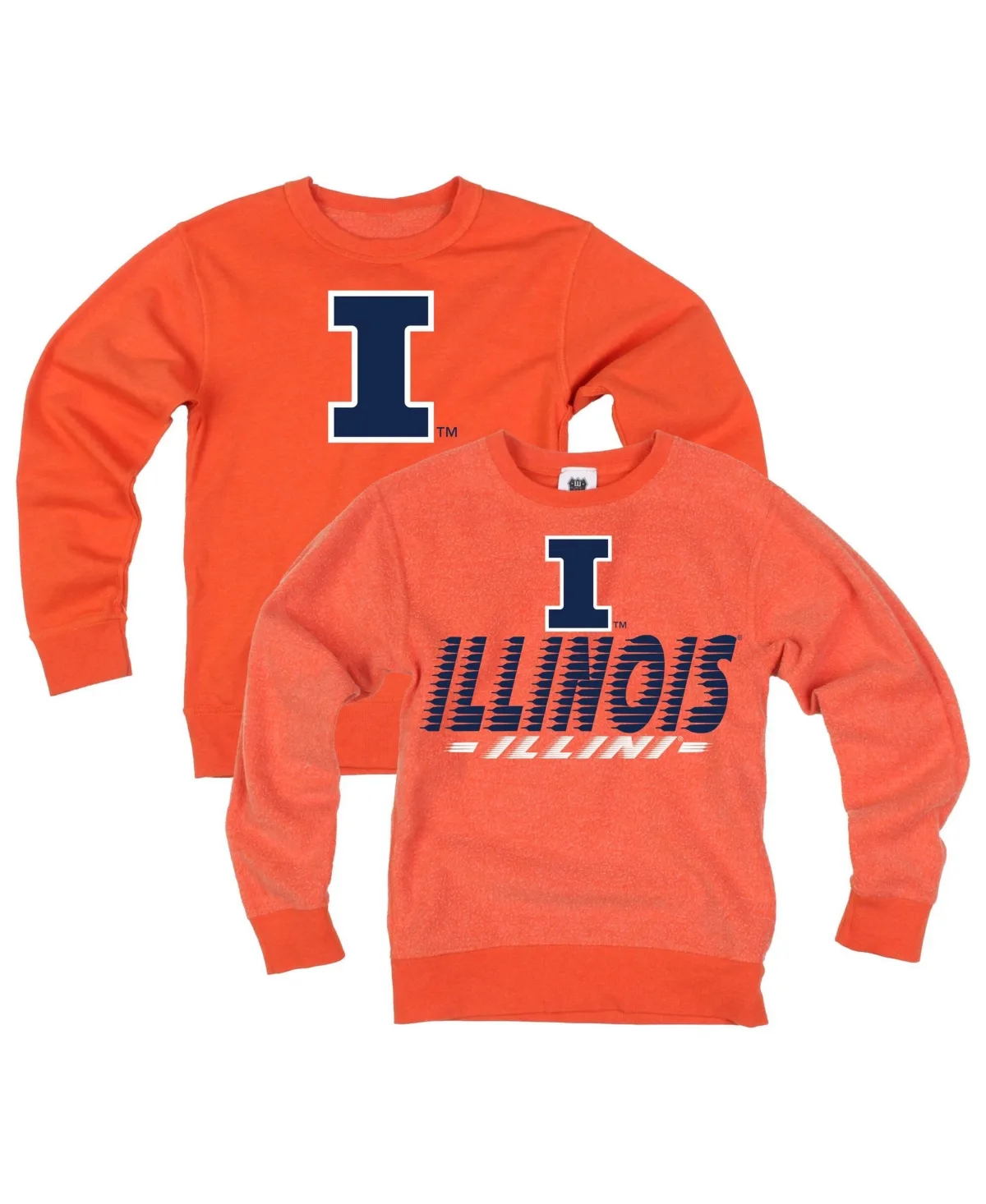 Illinois Fighting Illini Reversible Sweatshirt by Wes & Willy