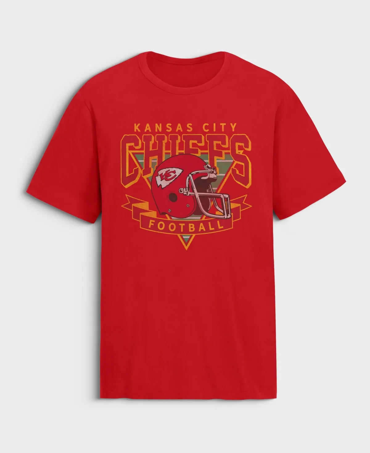 Kansas City Chiefs Old Fashion Rushing Legacy Cotton T-Shirt