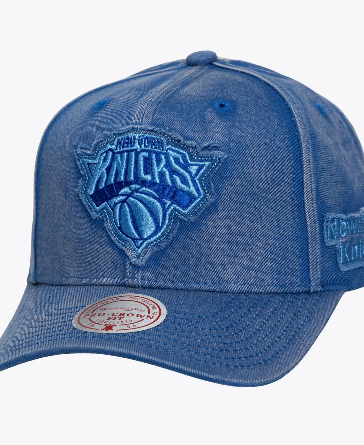 New York Knicks Downtown Pro Crown Snapback Hat by Mitchell & Ness