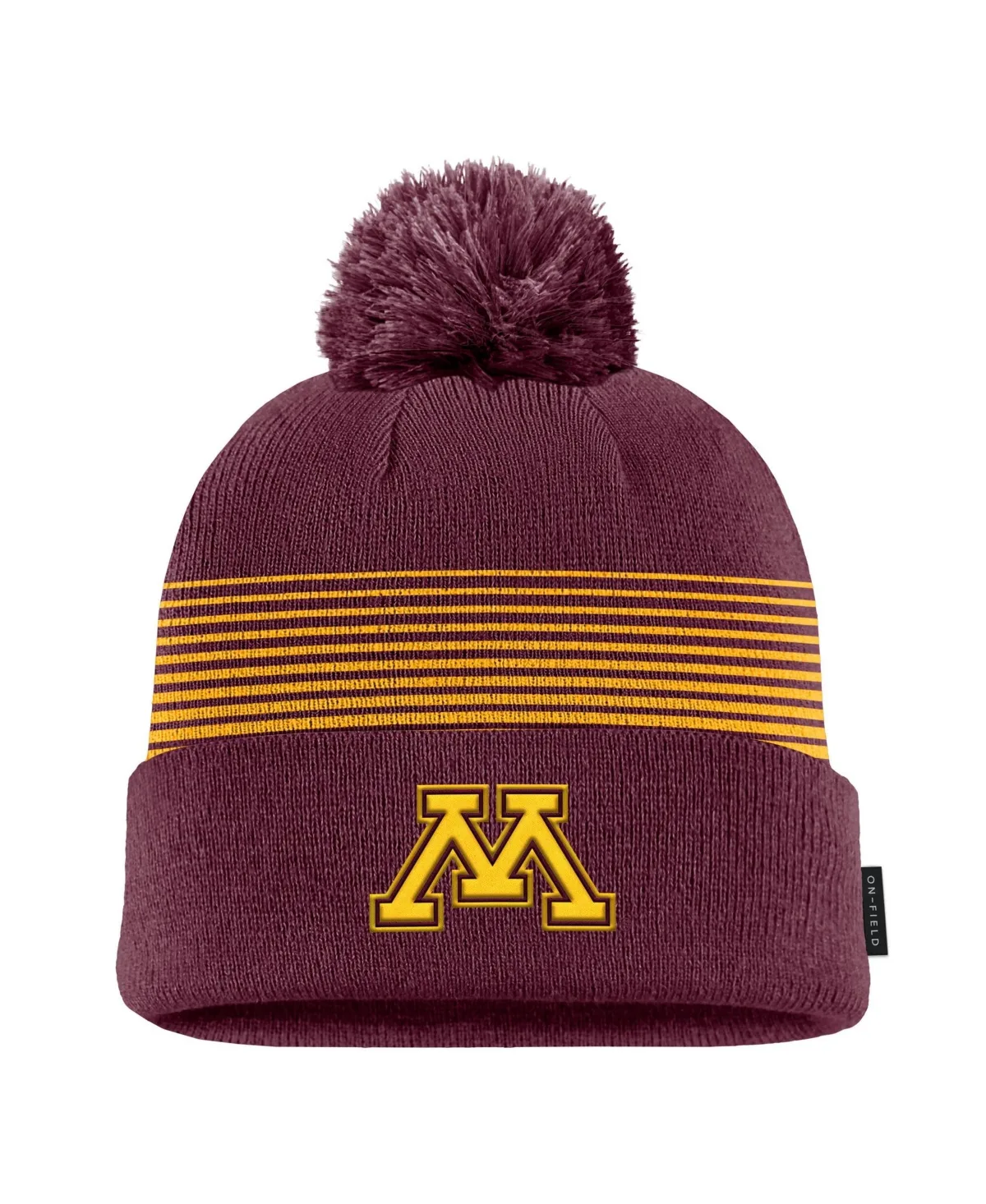 Minnesota Golden Gophers On-Field Cuffed Knit Pom Hat by Nike