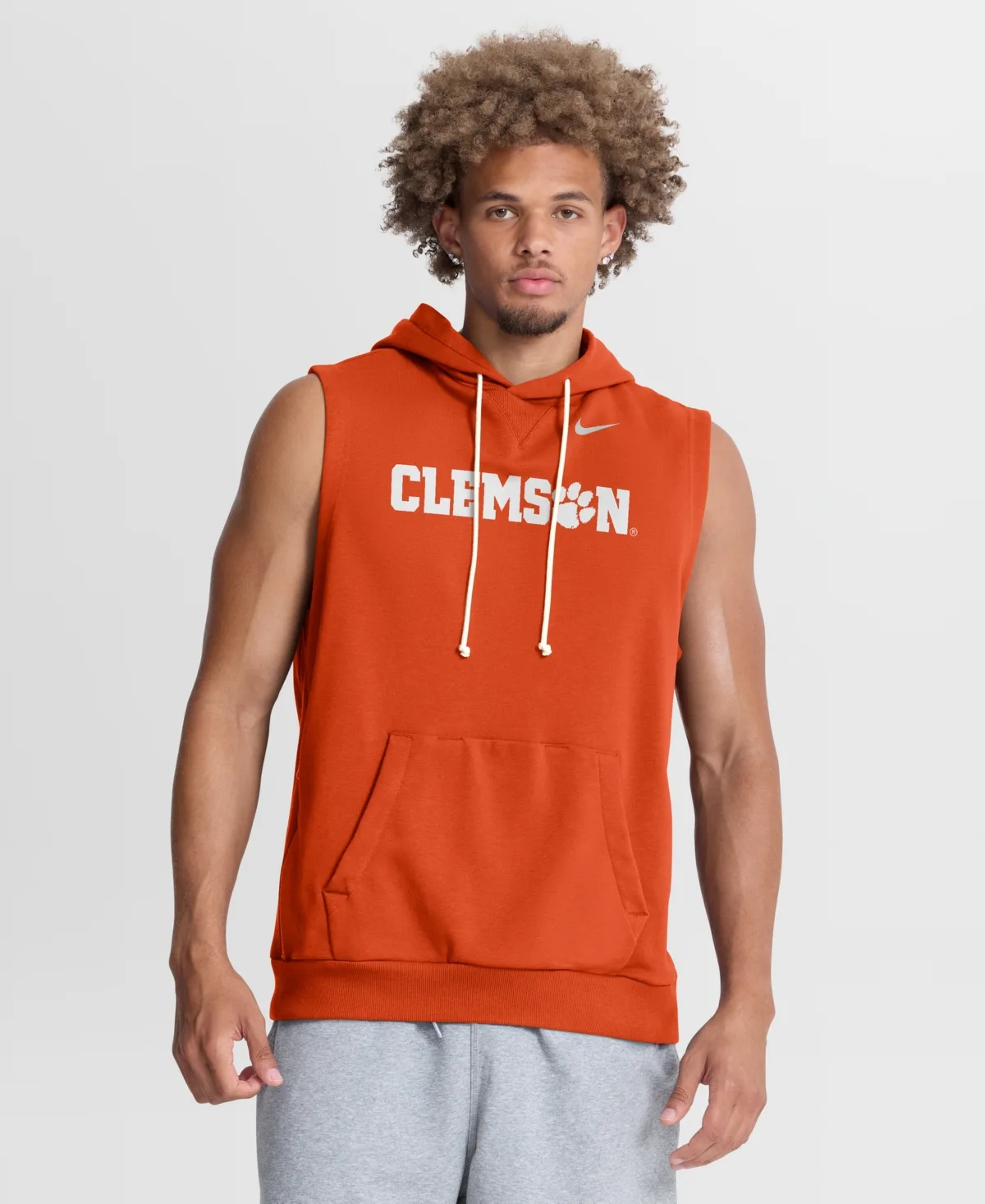 Clemson 2026 Sideline Sleeveless Hoodie by Nike