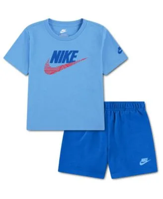 Futura Crewneck T Shirt Shorts 2 Piece Set by Nike