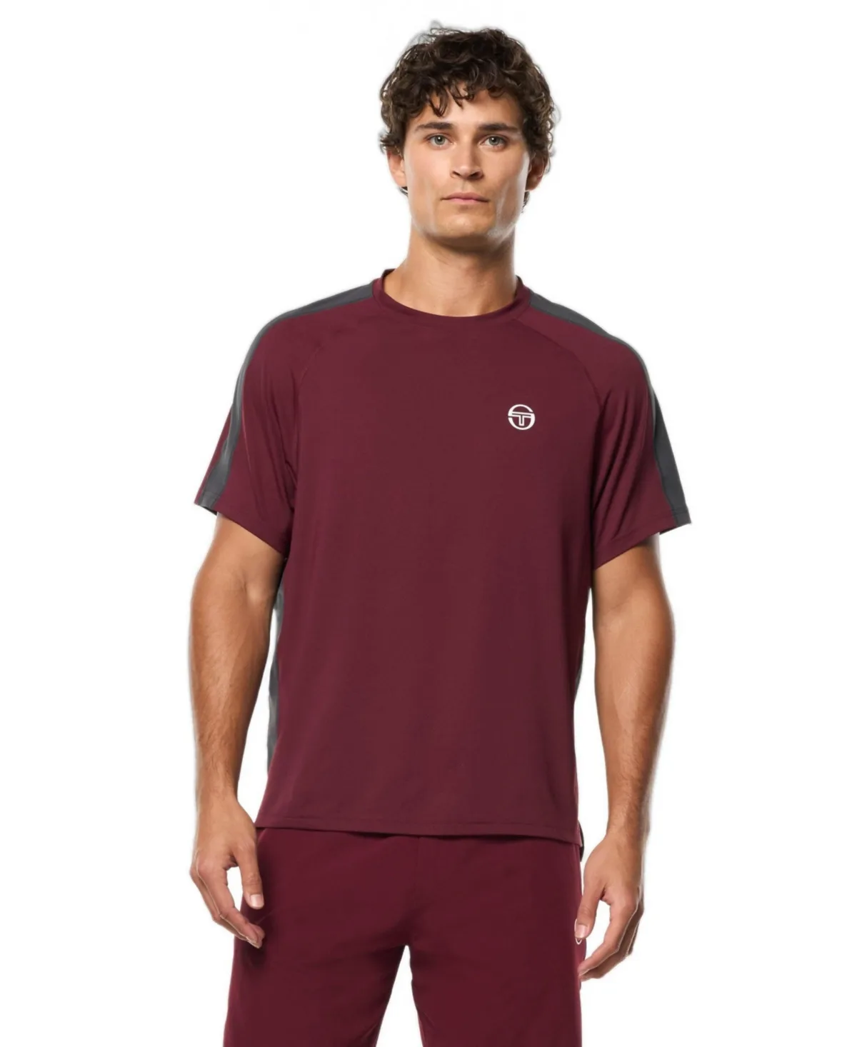 Trattino Raglan-Sleeve Regular-Fit T-Shirt by Sergio Tacchini