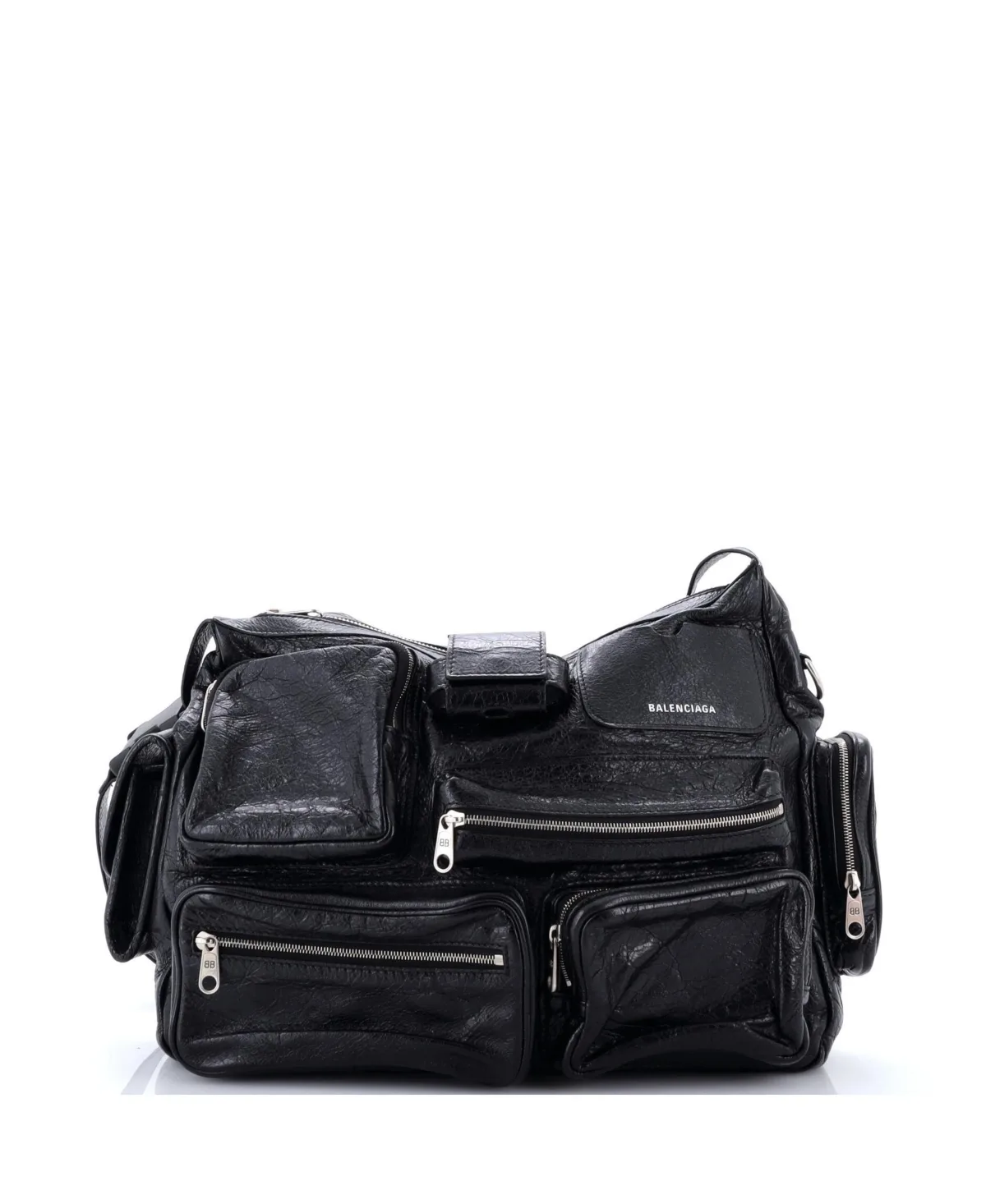 Pre-Owned Balenciaga Medium Superbusy Messenger Bag Leather by Balenciaga