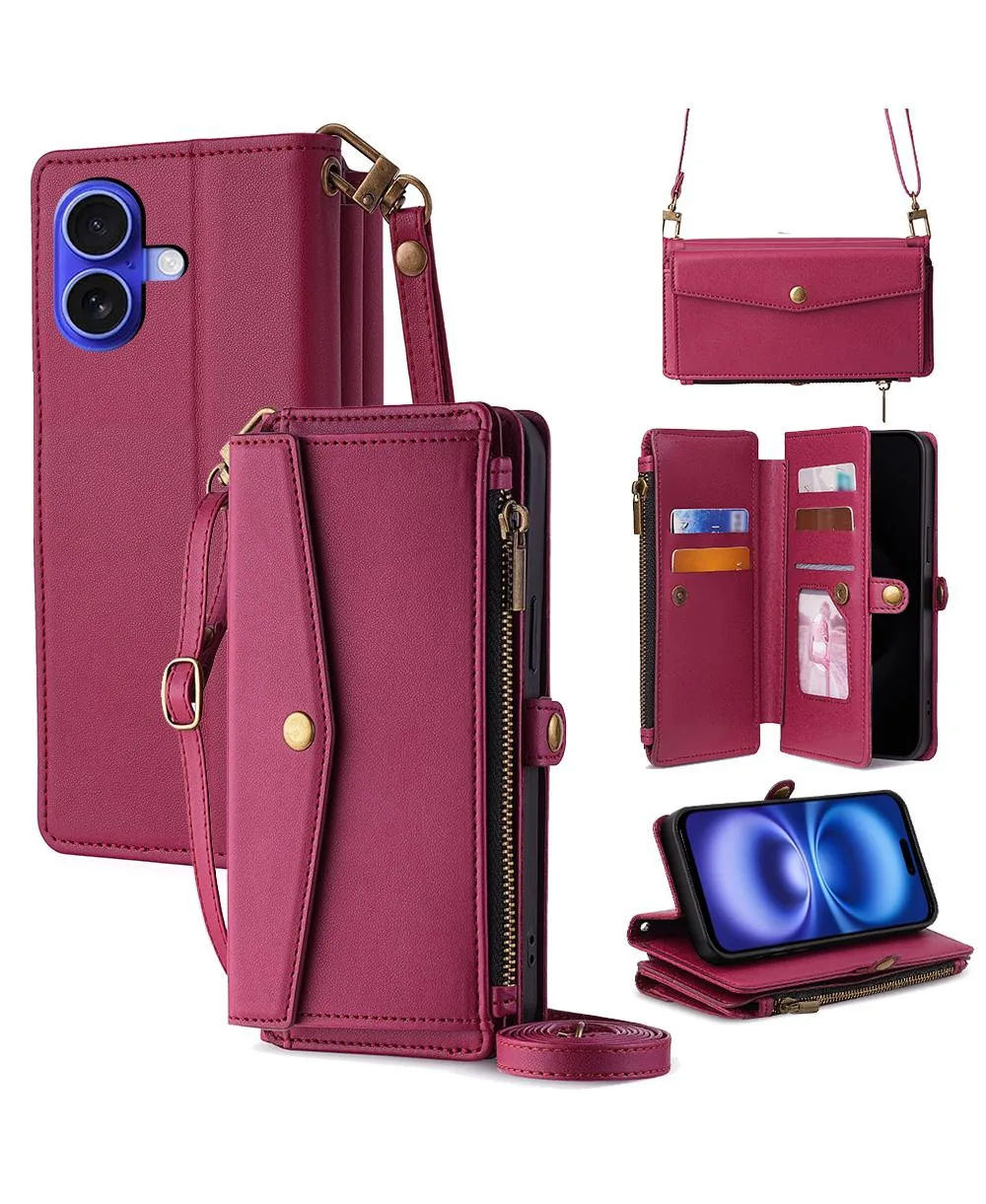 5-In-1 Detachable Straps Wallet Case for iPhone 1217 by Artudatech