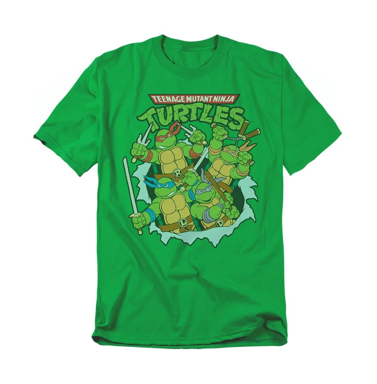 Teenage Mutant Ninja Turtles Group Retro T-Shirt