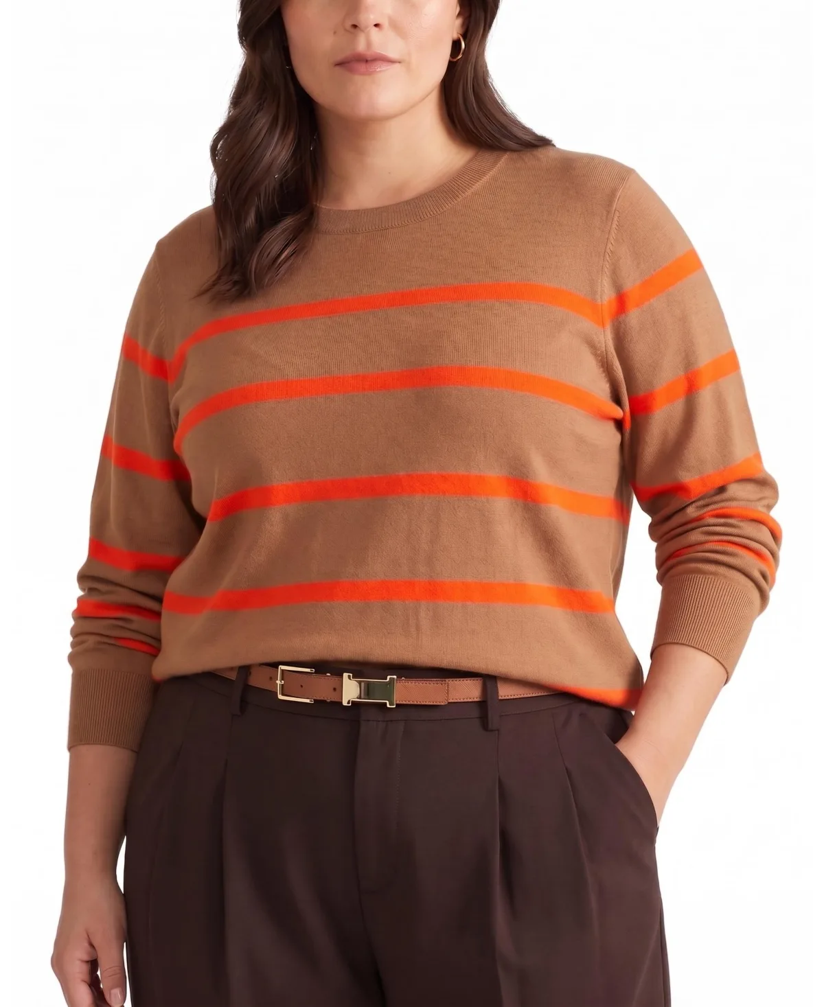 Savvy Fine Knit Crew Sweater by Universal Standard