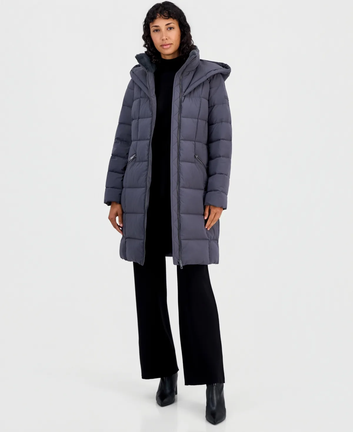 Hooded Puffer Coat