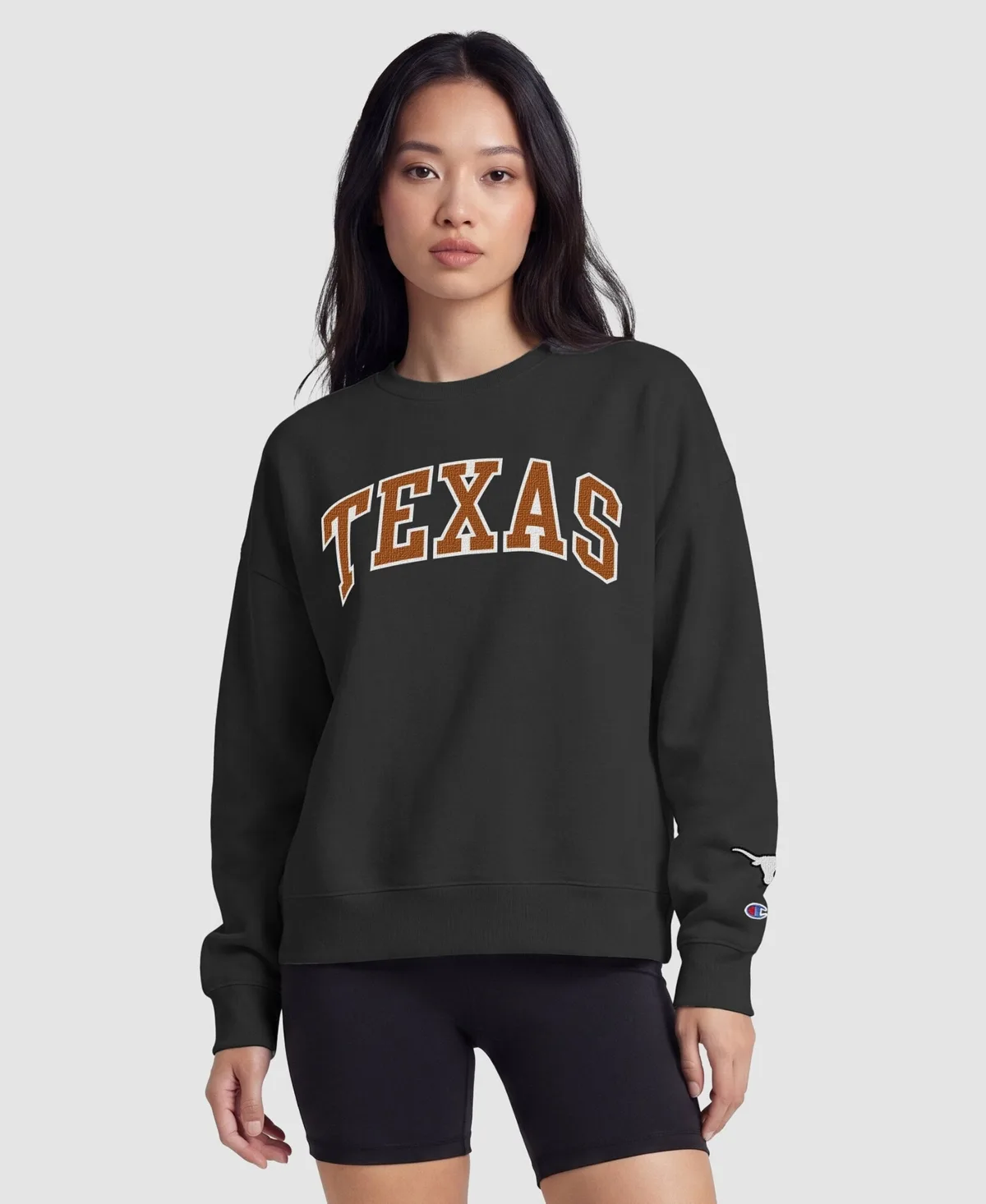 Longhorns Fleece Crew Sweatshirt by Champion