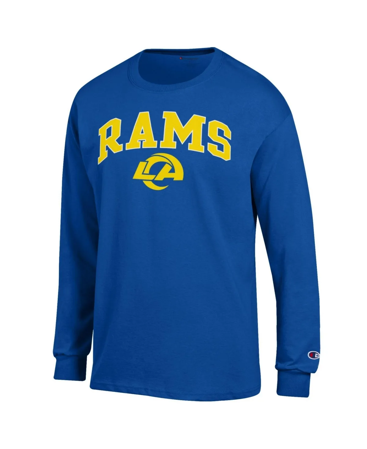 Los Angeles Rams Arch Over Logo Long Sleeve T-Shirt by Champion