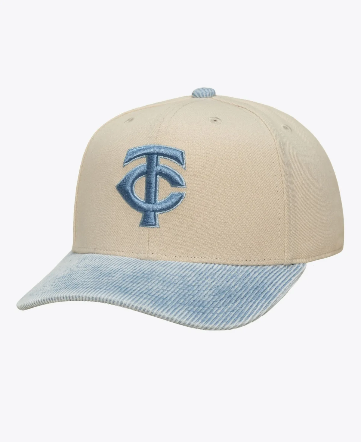 Minnesota Twins Corduroy Snapback Baseball Cap by Mitchell & Ness