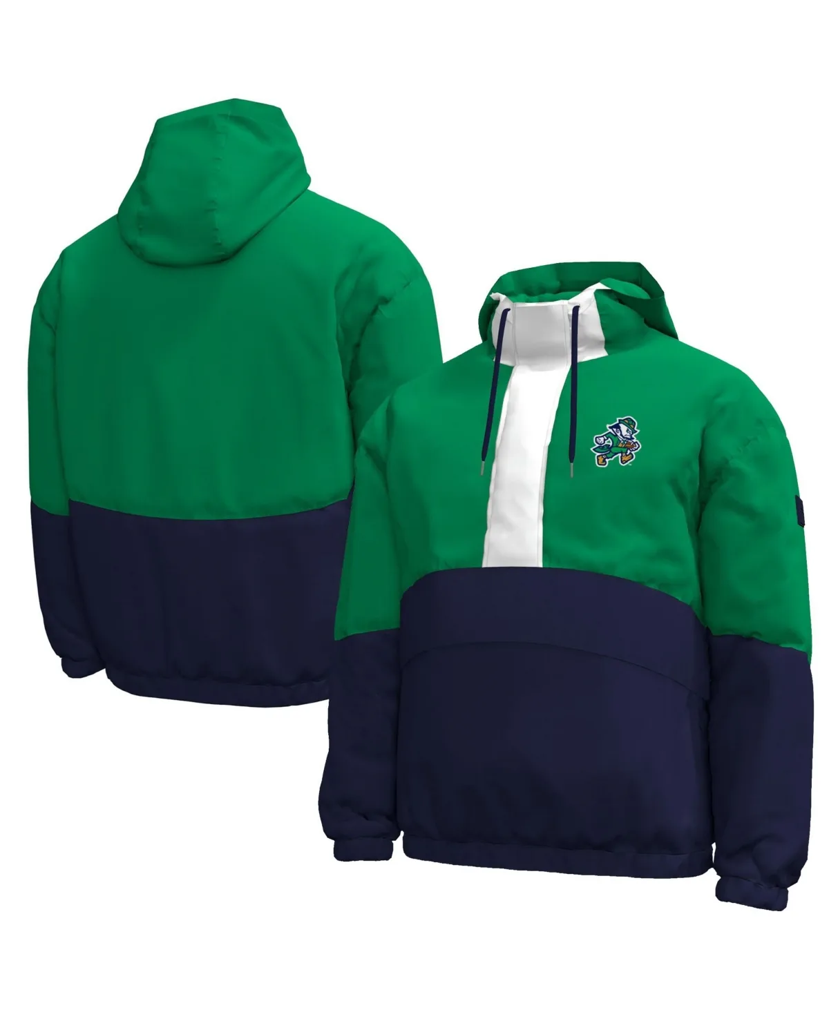 Notre Dame Fighting Irish Wear Green Expanse Half-Zip Sweatshirt by Under Armour