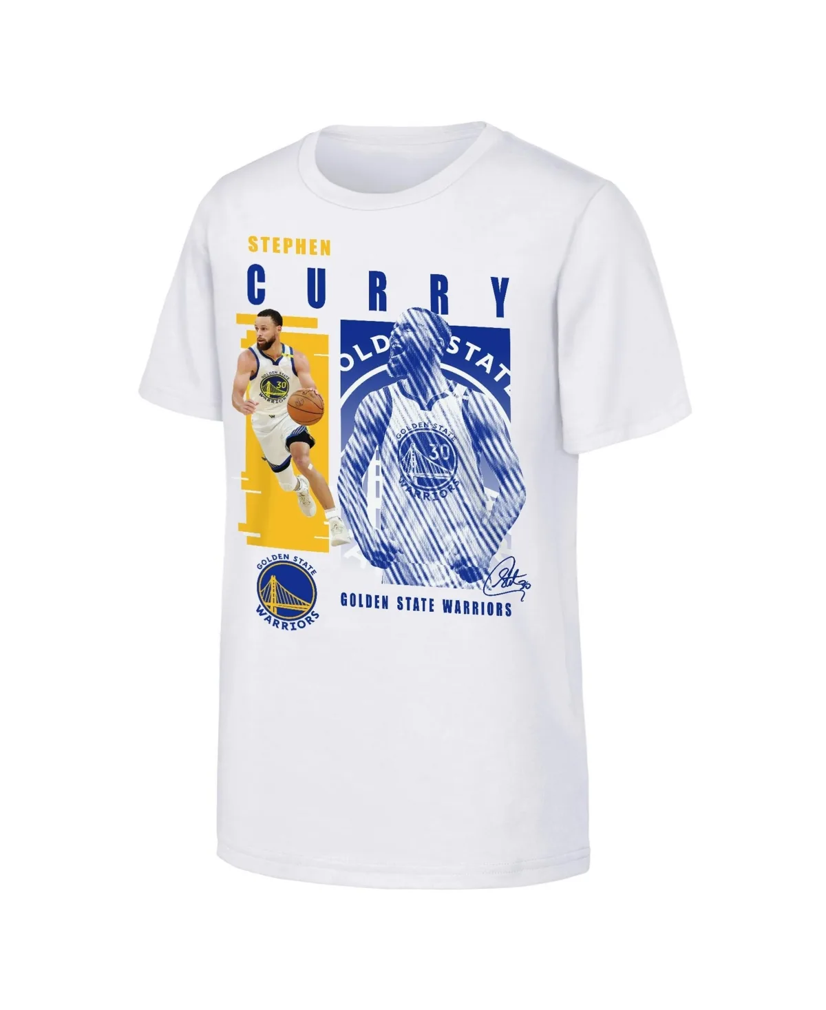 Golden State Warriors Highlights Screen-Print Stephen Curry T-Shirt by Outerstuff