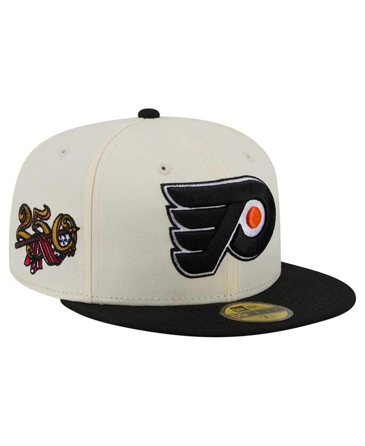 Philadelphia Flyers 250th Anniversary of the United States Two-Tone 59FIFTY Liberty Eagle Fitted Hat by New Era