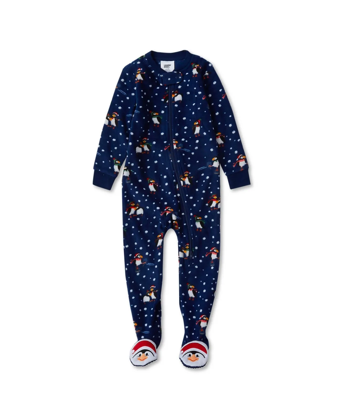 Fleece Footed Pajama by Lands' End