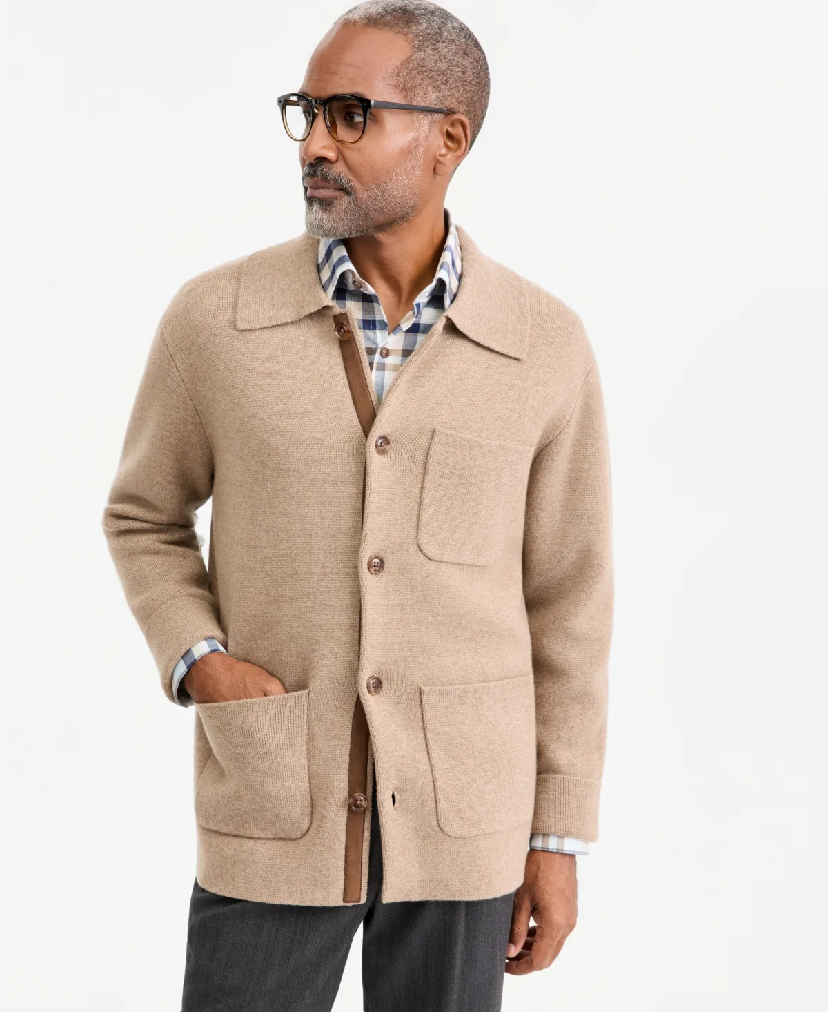 Wool Chore Jacket by Club Room