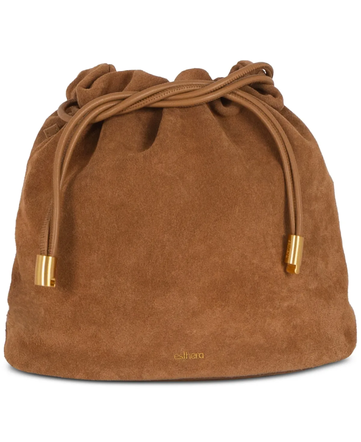 Leather Convertible Small Crossbody Handbag by Esthera