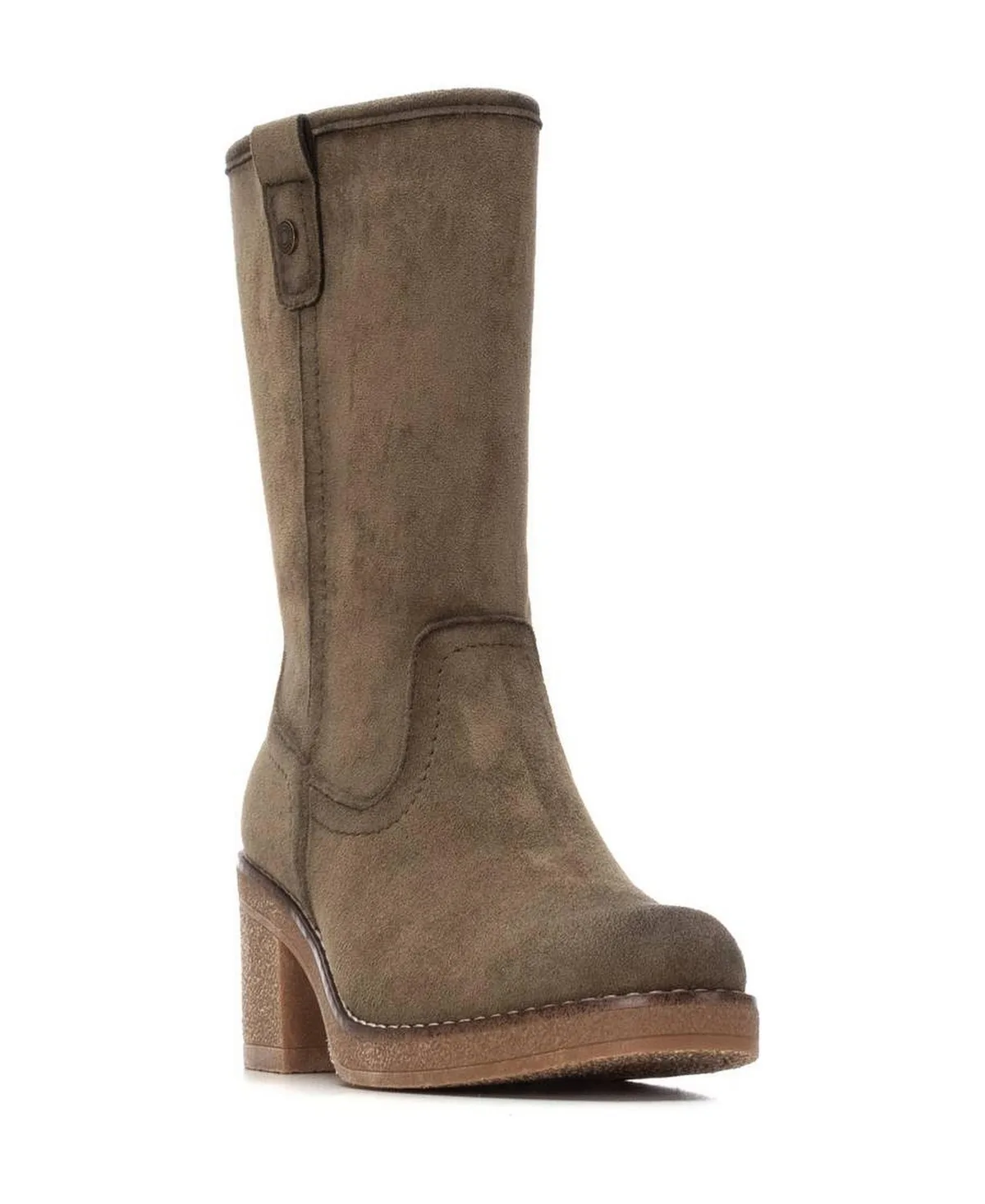 Suede Heeled Booties Refresh Collection