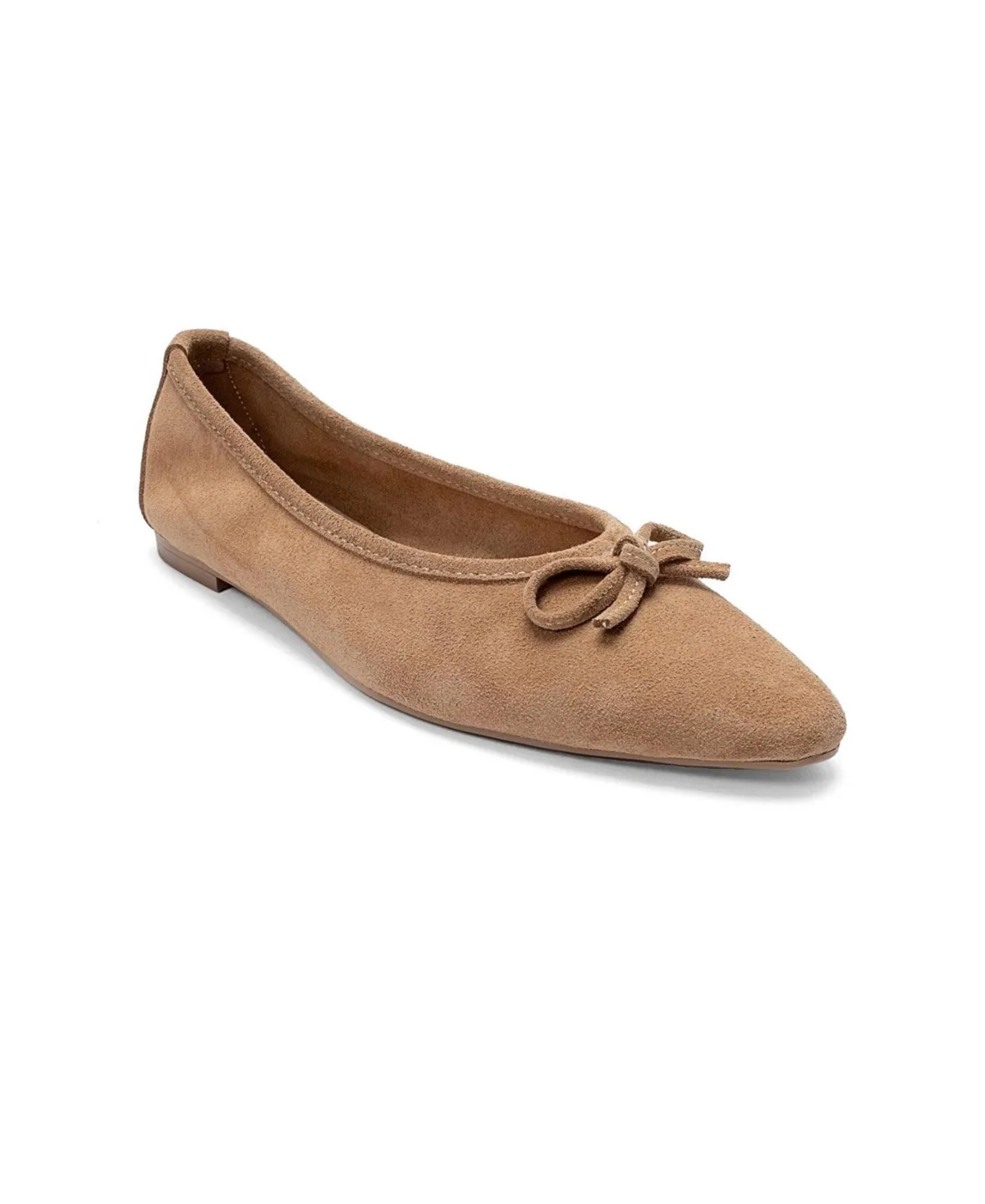 Umiel Leather Bow Ballet Flat