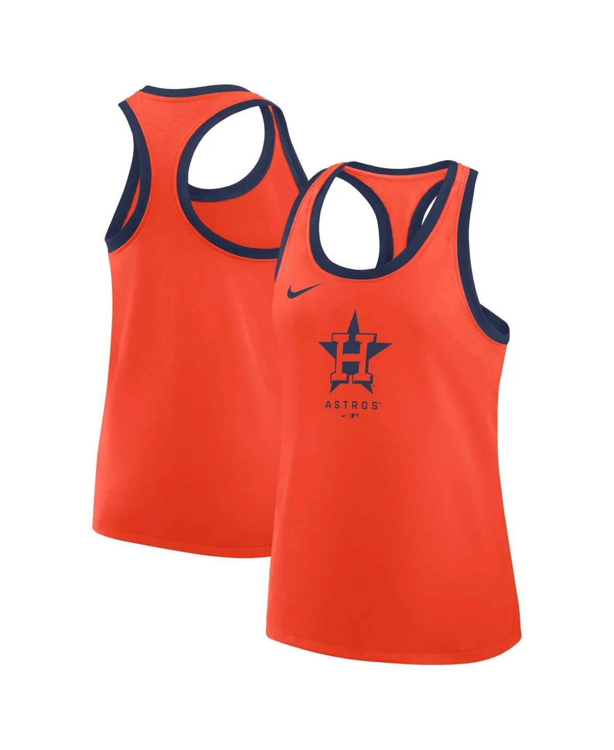 Houston Astros Tri-Blend Racerback Tank Top by Nike