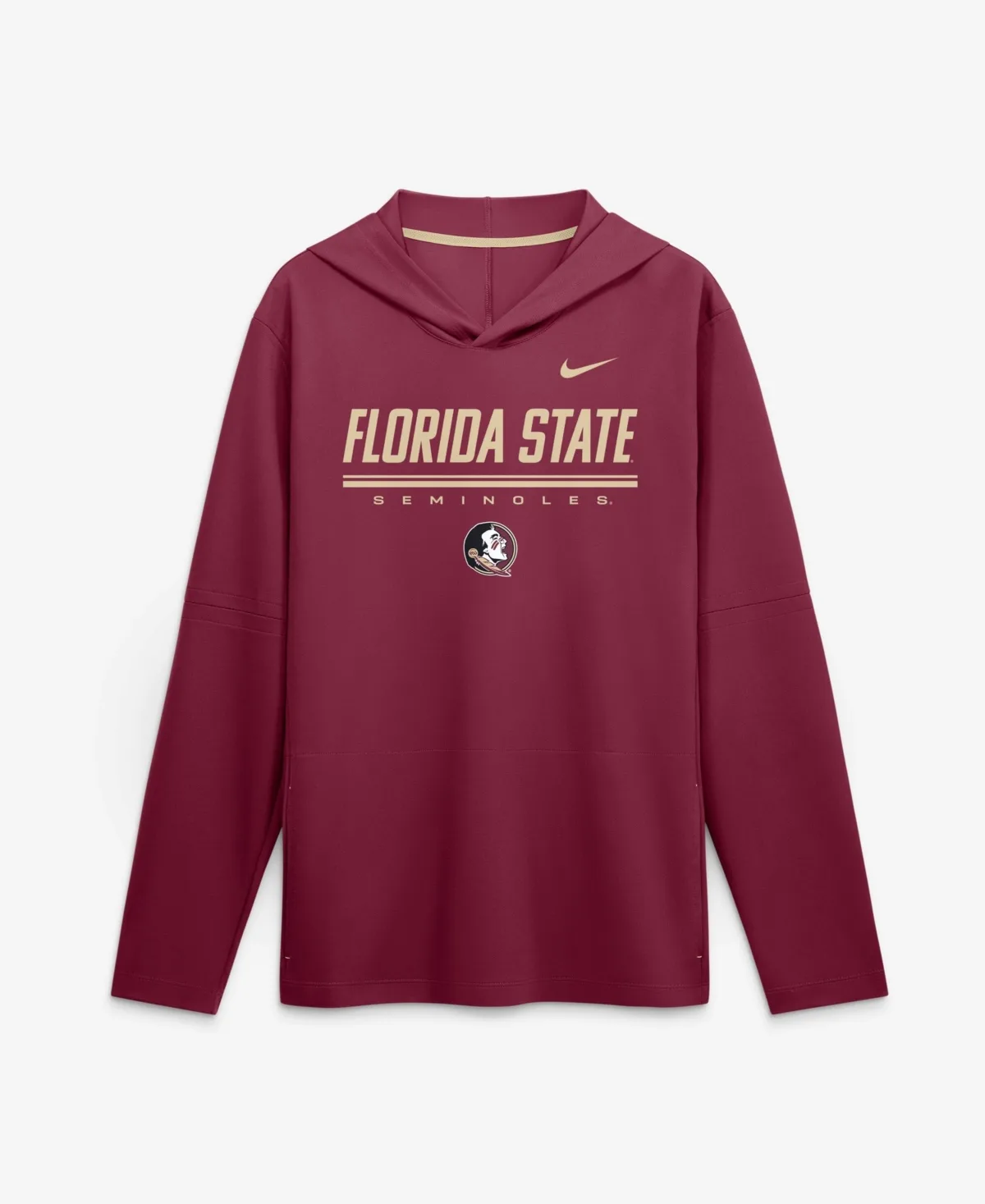 Florida State Sideline Hooded Long Sleeve T-Shirt by Nike