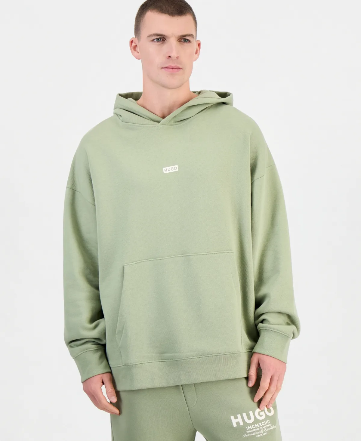 Nazardo Hooded Graphic Hoodie by Hugo Boss
