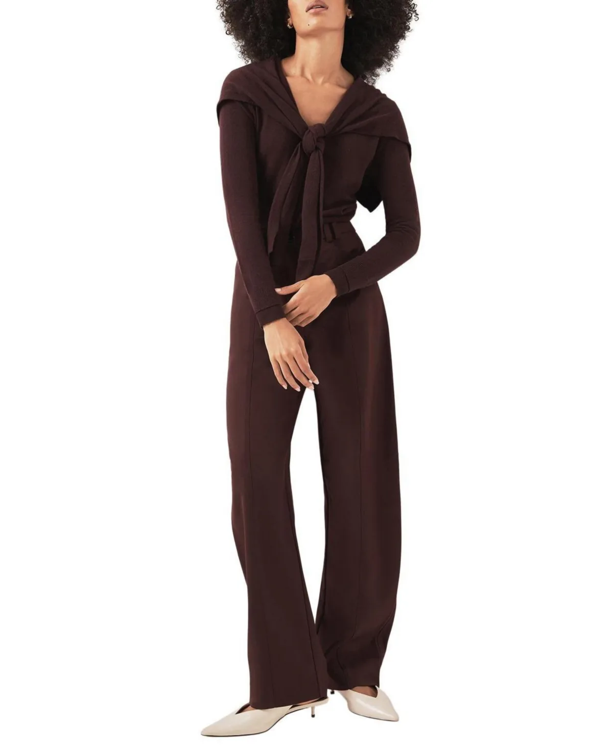 Tailored Barrel Leg Trousers by Mint Velvet