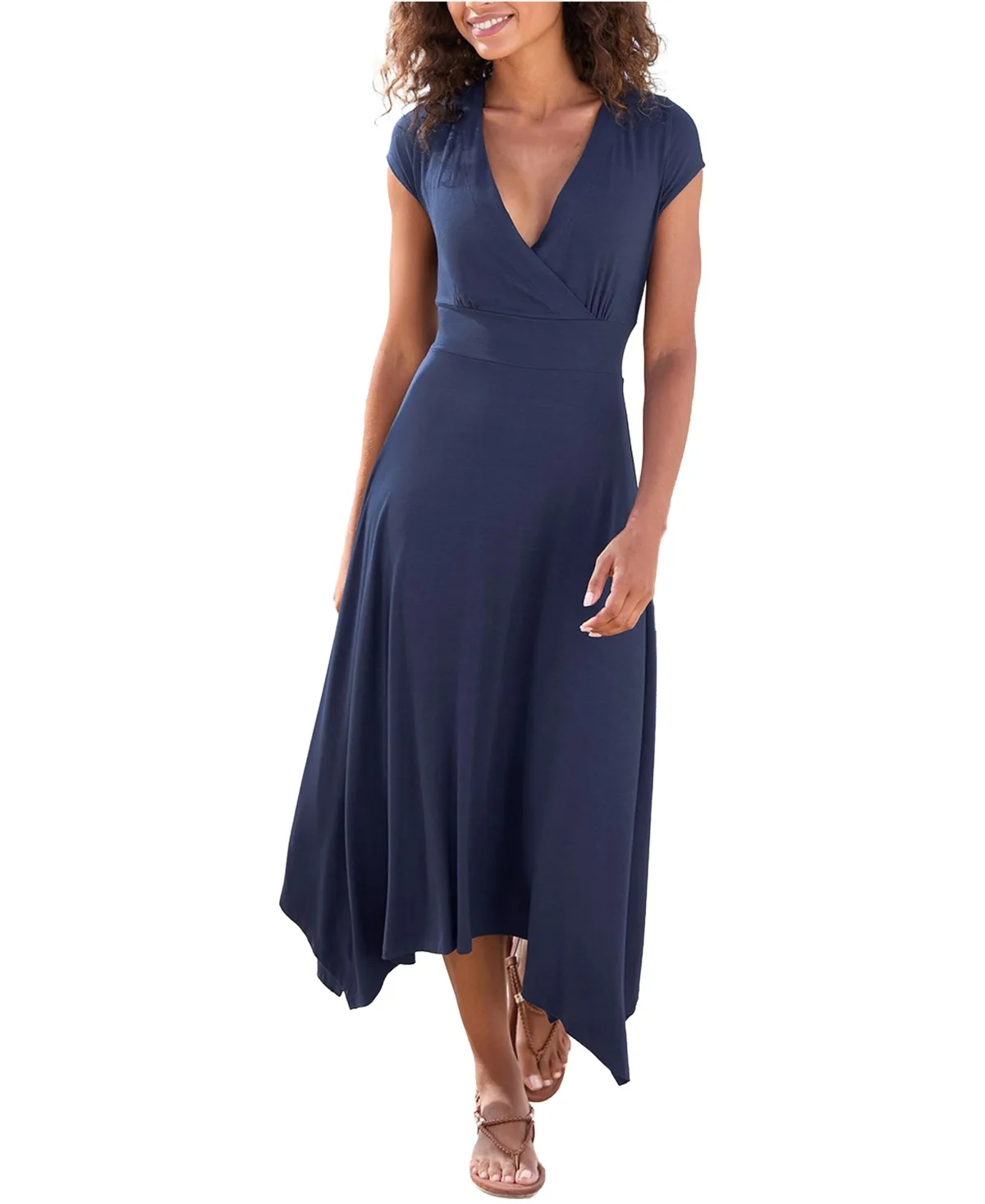Handkerchief Hem Dress