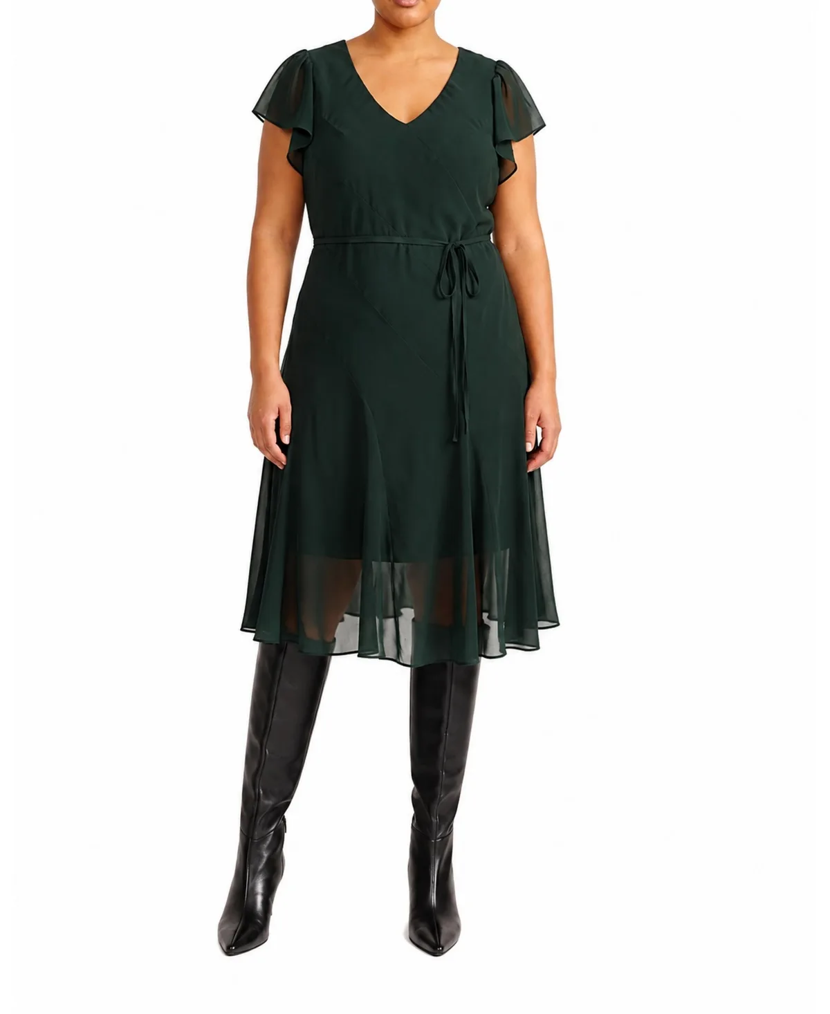 Seville Chiffon Dress by Universal Standard