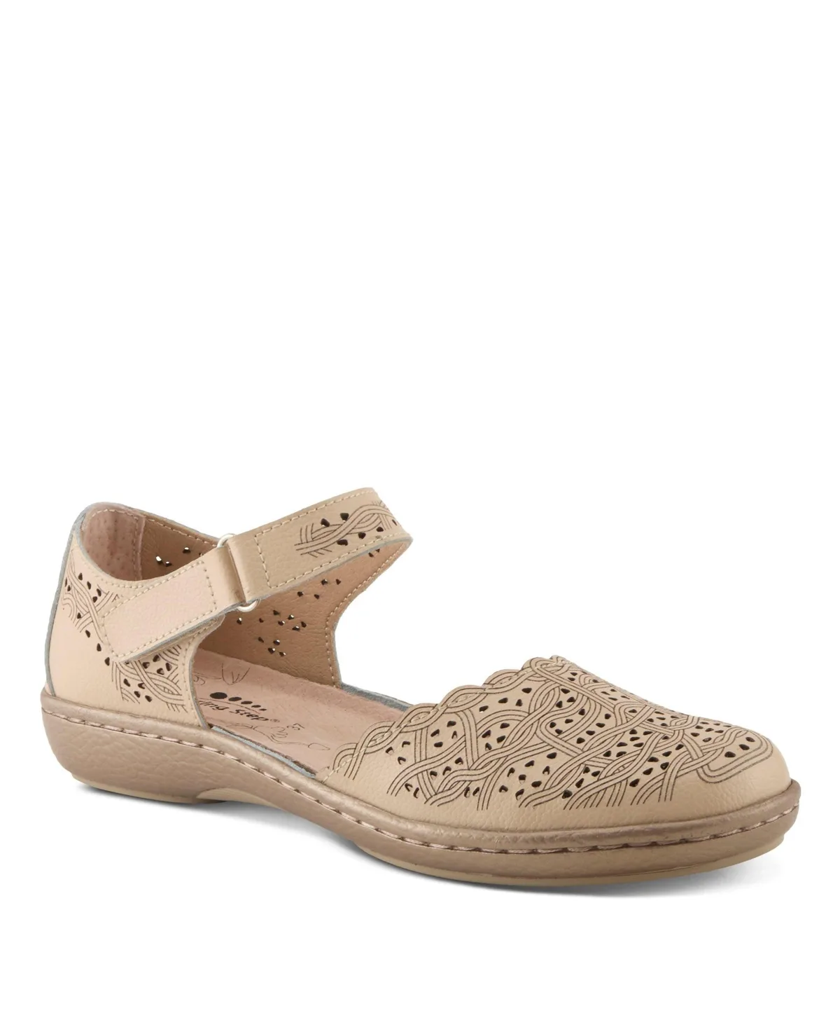 Sabriye Mary Jane with Adjustable Leather Strap by Spring Step