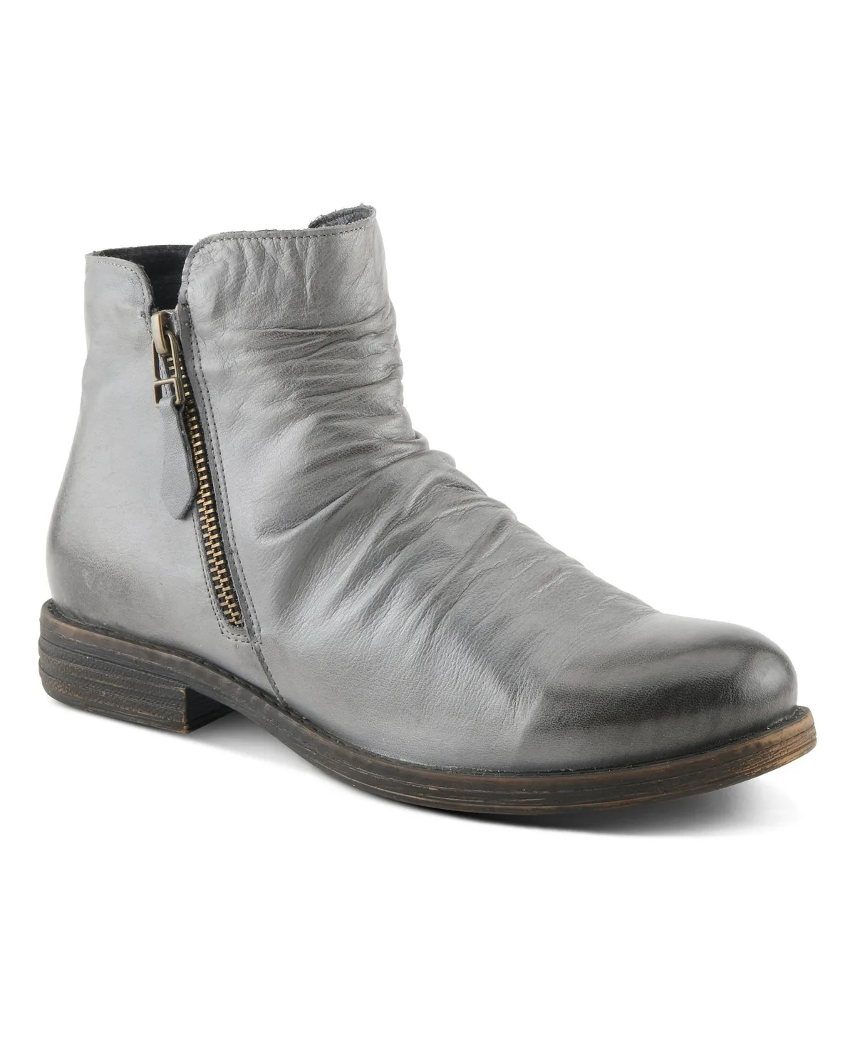 Marquis Ankle Bootie with Leather Upper by Spring Step