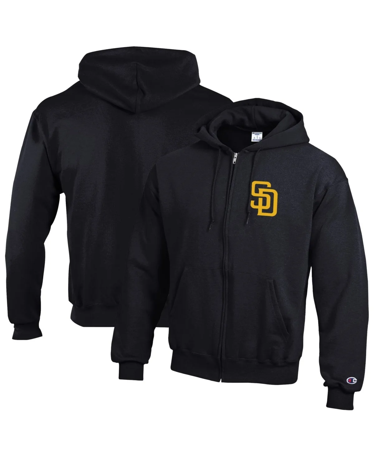 San Diego Padres Power Blend Full-Zip Hoodie by Champion