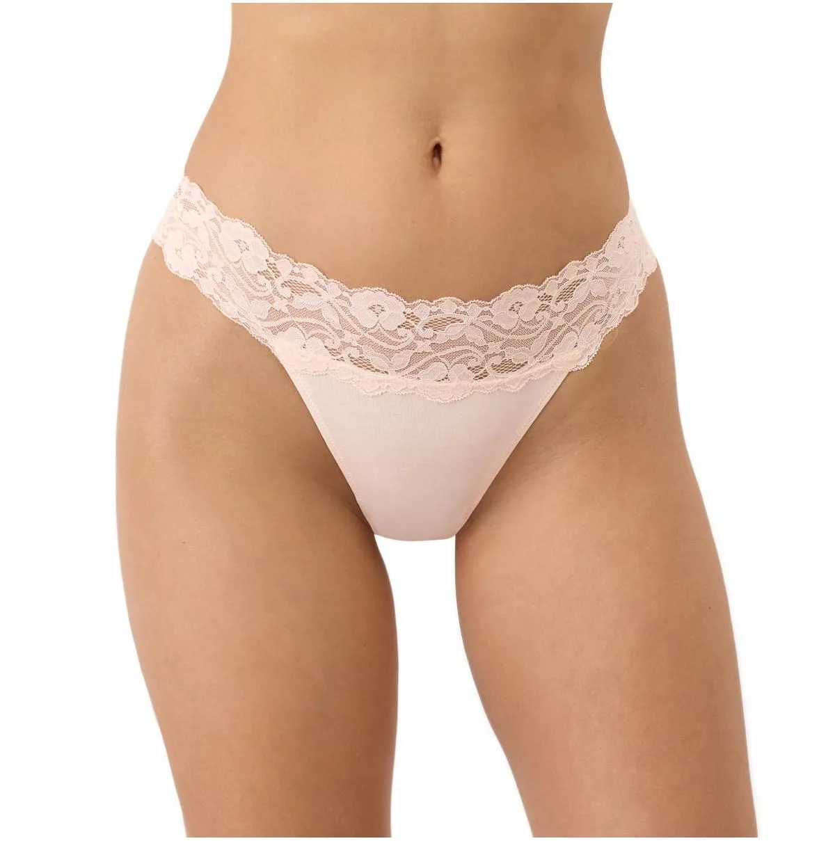 Lace Waist Thong 3-Pack by Pact