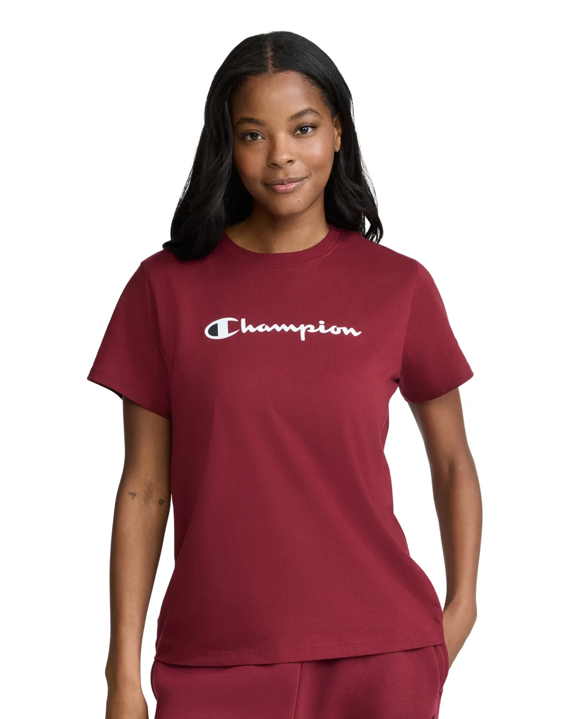 Classic Script Graphic T-Shirt by Champion