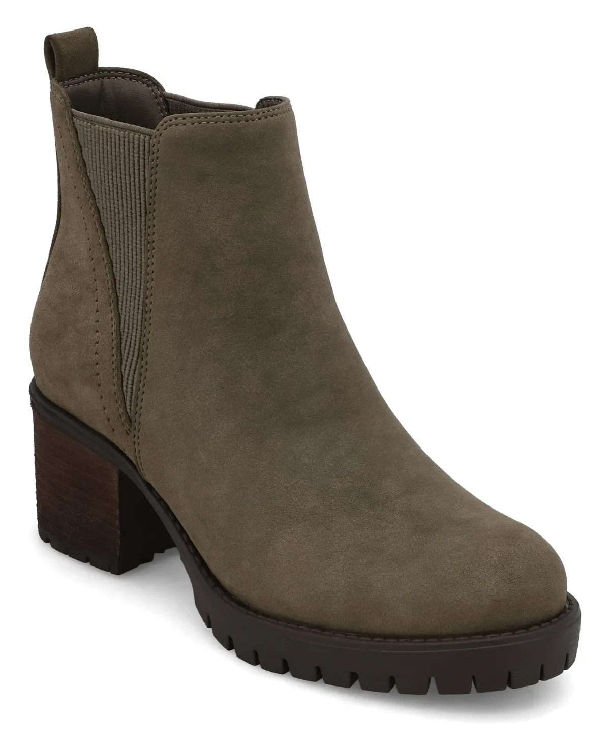 Jody Lug Sole Wide-Width Chelsea Booties