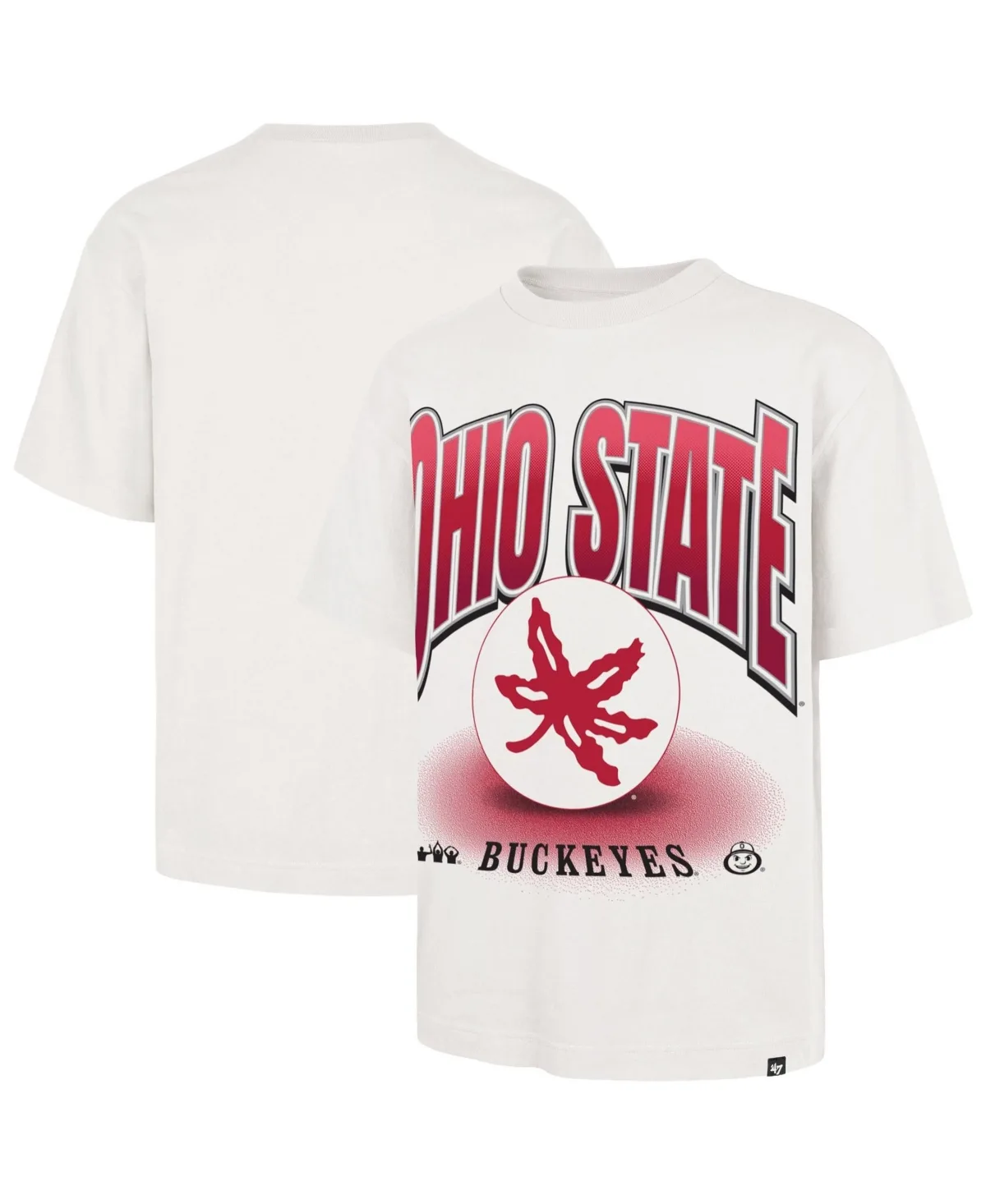 Ohio State Buckeyes Team Flex Foundation Screen-Print T-Shirt by 47 Brand