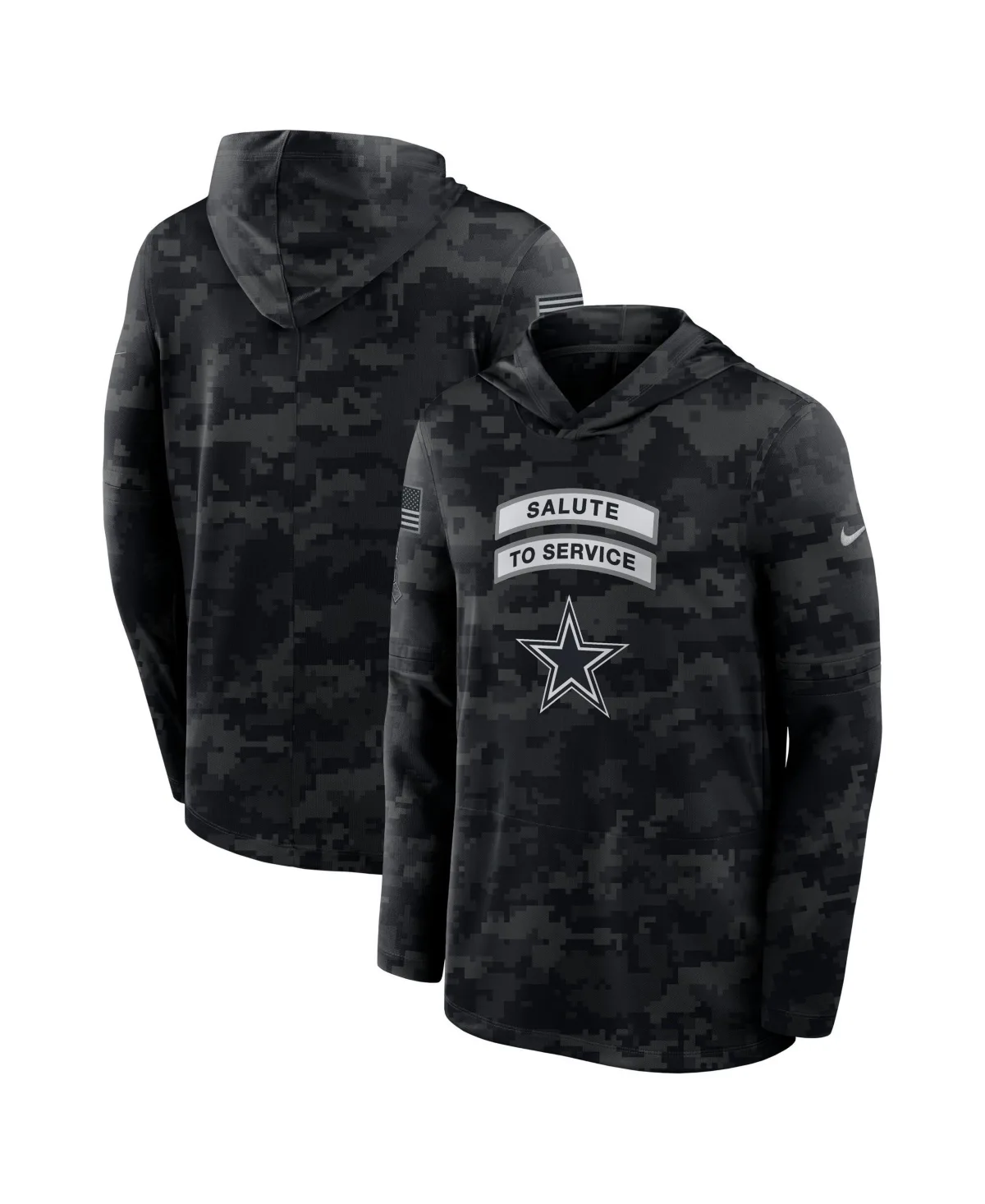 Dallas Cowboys Sideline Lightweight Hooded Pullover by Nike