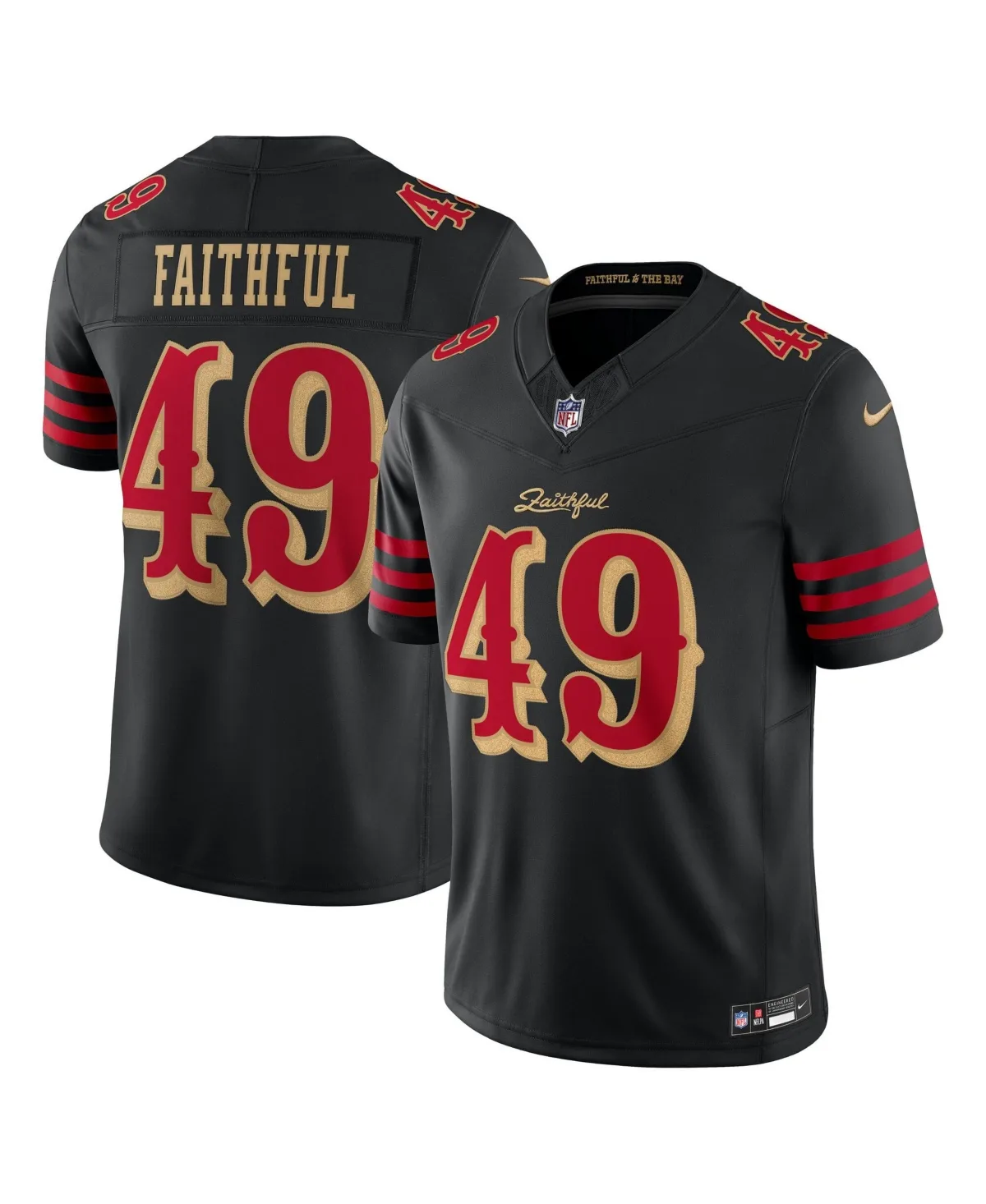 San Francisco 49ers the Faithful Rivalries Jersey by Nike