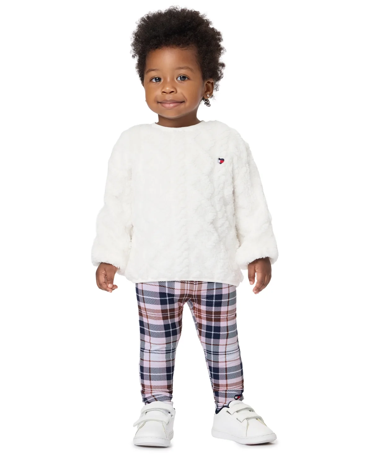 Long-Sleeve Cable-Knit Top and Leggings, 2-Piece Set by Tommy Hilfiger