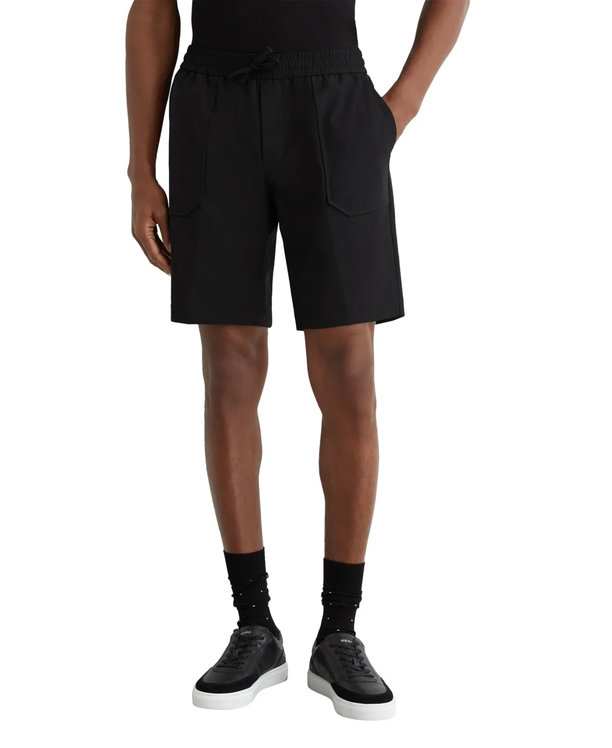 Reiss Ascend Slim-Fit Drawstring Shorts, 9 Inseam