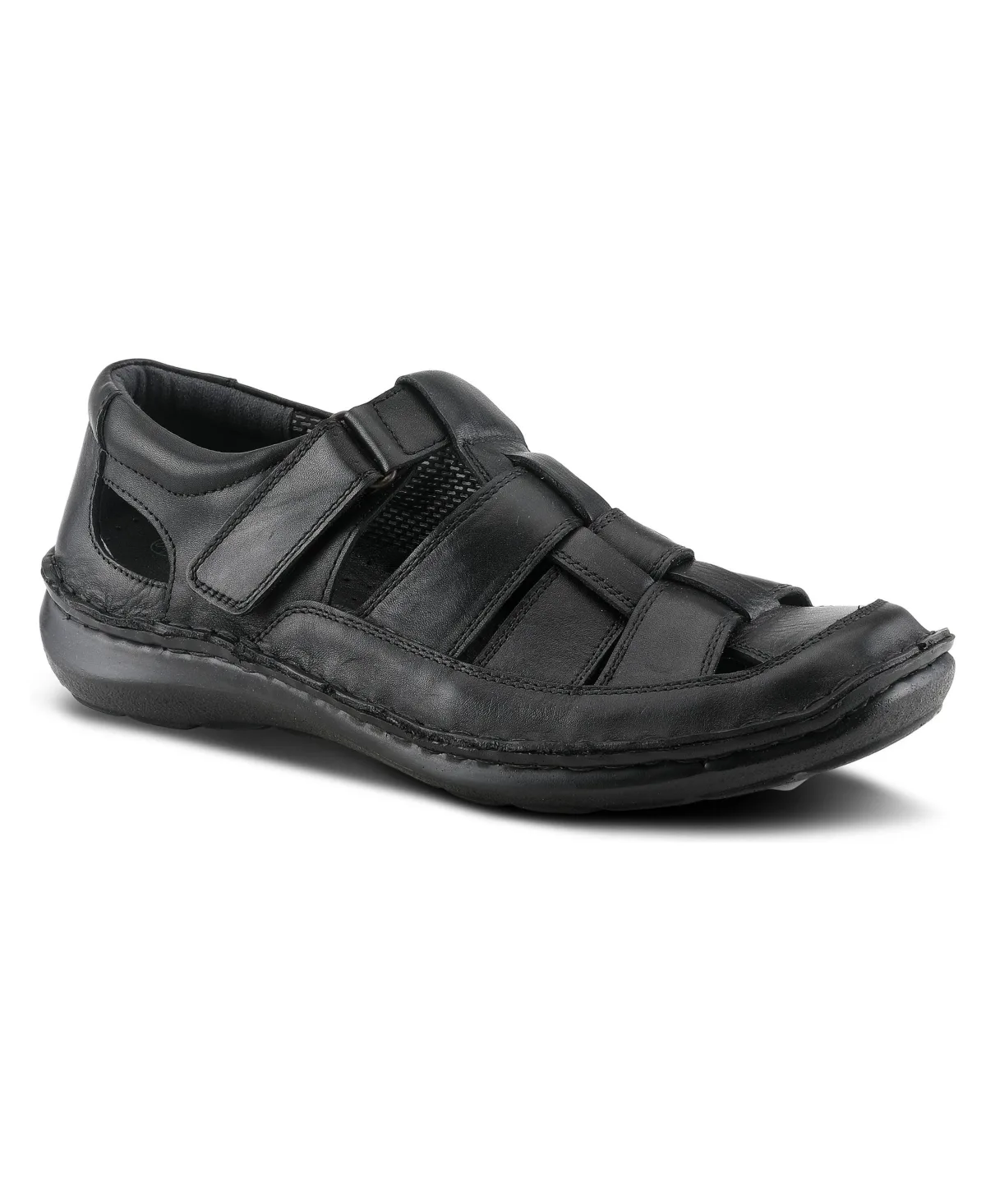 Aspeno Closed-Toe Leather Sandals by Spring Step