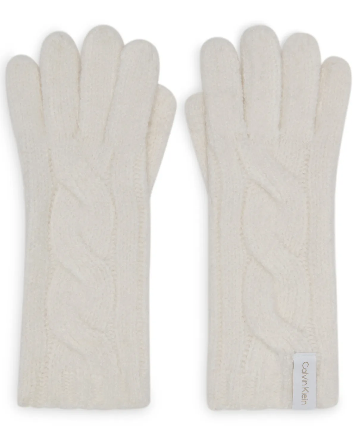 Cable Knit Gloves by Calvin Klein